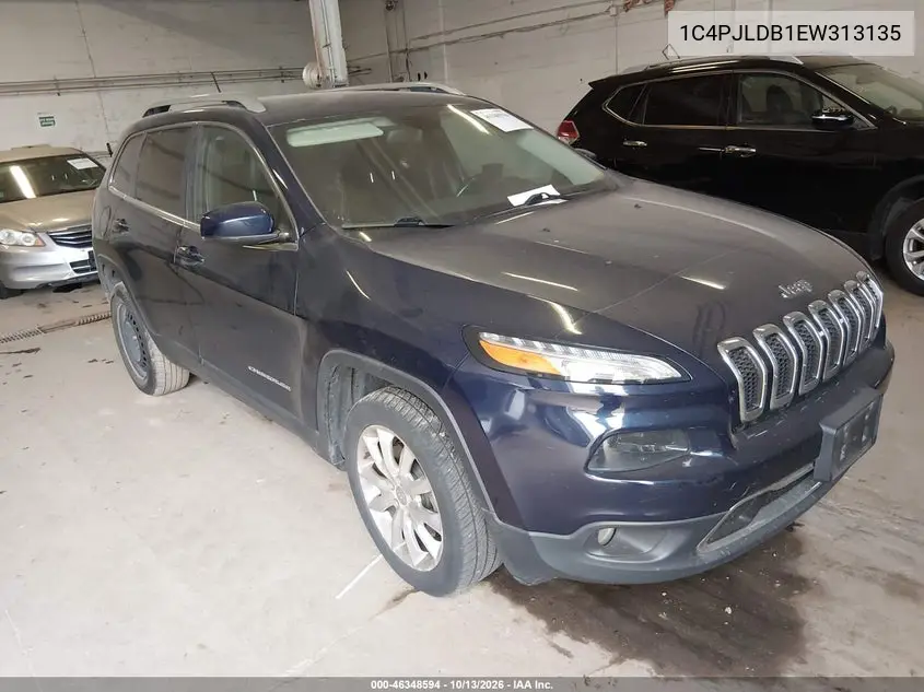 1C4PJLDB1EW313135 — 2014 Jeep Cherokee, фото 2 с аукциона IAAI, Естественный износ