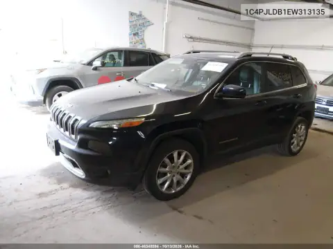 1C4PJLDB1EW313135 — 2014 Jeep Cherokee, Естественный износ, фото до ремонта