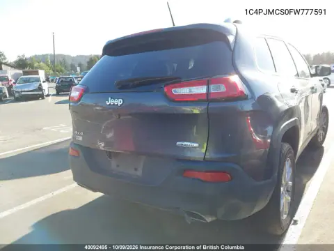 2015 Jeep Cherokee Latitude VIN 1C4PJMCS0FW777591 фото 4