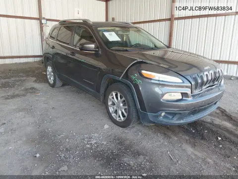 1C4PJLCB9FW683834 — 2015 Jeep Cherokee, Передняя часть, фото до ремонта