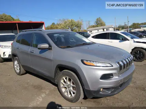 1C4PJMCS3FW600159 — 2015 Jeep Cherokee, Левая сторона, фото до ремонта