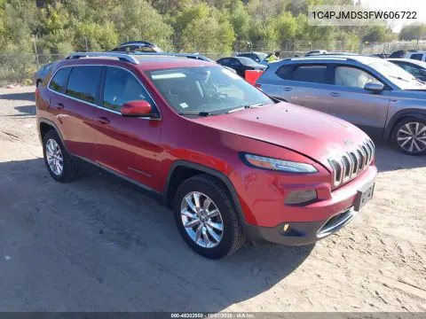2015 Jeep Cherokee Limited VIN 1C4PJMDS3FW606722 фото 2