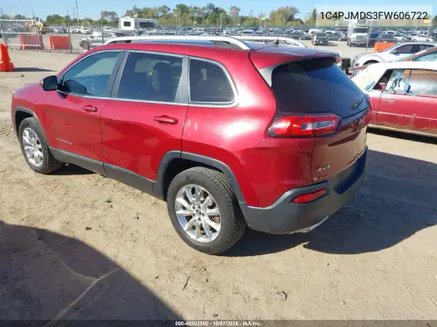 2015 Jeep Cherokee Limited VIN 1C4PJMDS3FW606722 фото 4