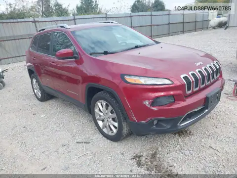 1C4PJLDS8FW660785 — 2015 Jeep Cherokee, фото 2 с аукциона IAAI, Естественный износ