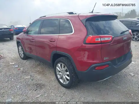 1C4PJLDS8FW660785 — 2015 Jeep Cherokee, фото 4 с аукциона IAAI, Естественный износ