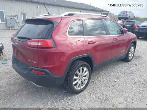 1C4PJLDS8FW660785 — 2015 Jeep Cherokee, фото 5 с аукциона IAAI, Естественный износ