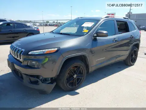 2016 Jeep Cherokee Latitude VIN 1C4PJLCB8GW212517 фото 2