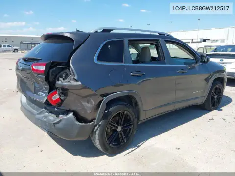 2016 Jeep Cherokee Latitude VIN 1C4PJLCB8GW212517 фото 4