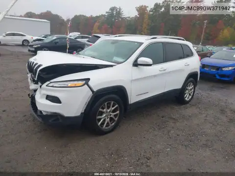 1C4PJMCB9GW371942 — 2016 Jeep Cherokee, фото 3 с аукциона IAAI, Передняя часть