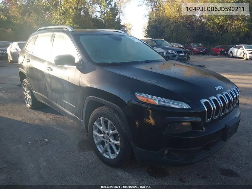 2018 Jeep Cherokee Latitude Fwd VIN 1C4PJLCB6JD590211 фото 2