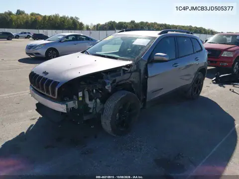 2018 Jeep Cherokee Latitude 4X4 VIN 1C4PJMCB3JD505377 фото 3