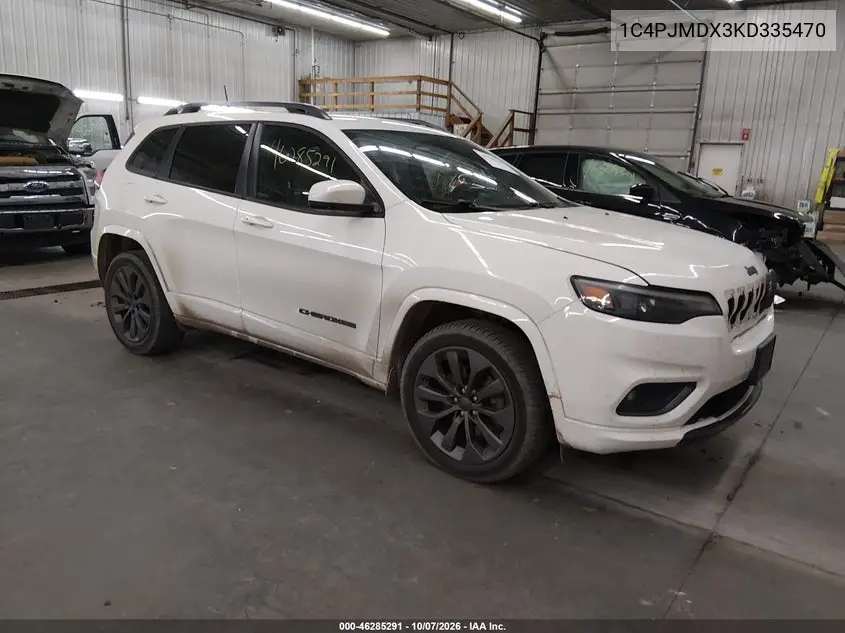 2019 Jeep Cherokee High Altitude 4X4 VIN 1C4PJMDX3KD335470 фото 2