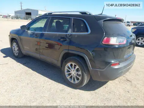 2019 Jeep Cherokee Latitude Fwd VIN 1C4PJLCB5KD428362 фото 4