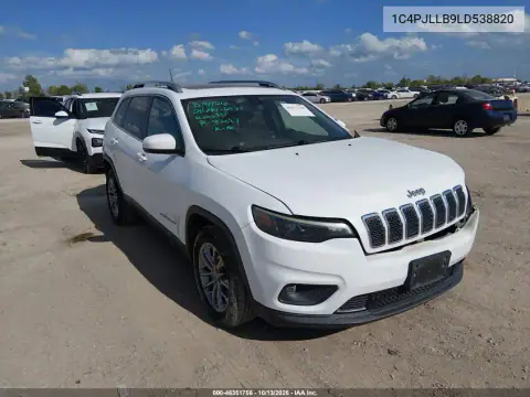 1C4PJLLB9LD538820 — 2020 Jeep Cherokee, Левая сторона, фото до ремонта