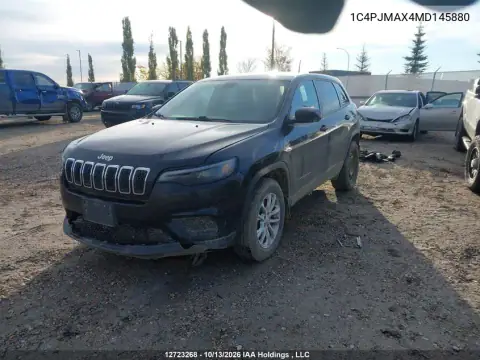 1C4PJMAX4MD145880 — 2021 Jeep Cherokee, фото 2 с аукциона IAAI 19.10.2026, Изъят кредитором