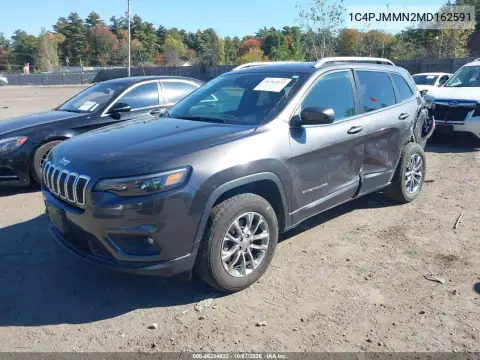 2021 Jeep Cherokee Latitude Lux 4X4 VIN 1C4PJMMN2MD162591 фото 3
