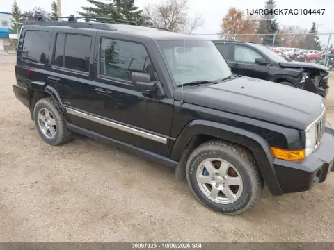 1J4RG4GK7AC104447 — 2010 Jeep Commander, Правая сторона, фото до ремонта