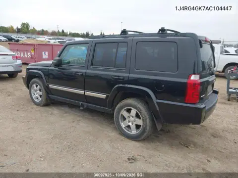 2010 Jeep Commander Sport VIN 1J4RG4GK7AC104447 фото 4