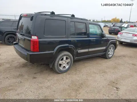 2010 Jeep Commander Sport VIN 1J4RG4GK7AC104447 фото 5