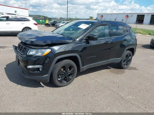 2020 Jeep Compass Altitude 4x4 VIN 3C4NJDBB2LT204895 фото 2