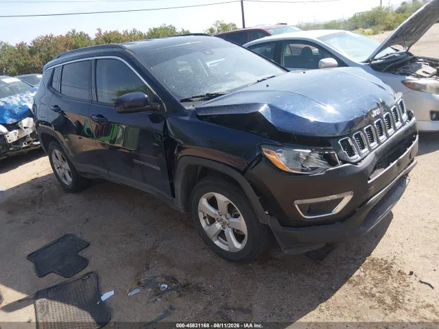 2021 Jeep Compass Latitude 4x4 VIN 3C4NJDBB5MT555446 фото 1