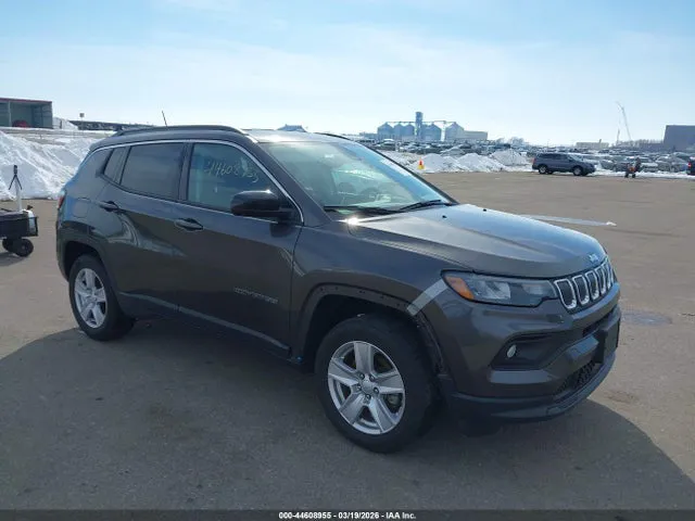 2022 Jeep Compass Latitude 4x4 VIN 3C4NJDBB4NT232538 фото 1