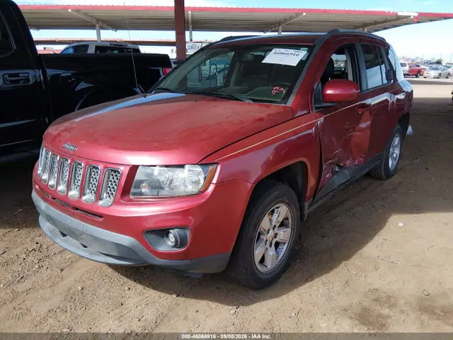 2017 Jeep Compass Latitude Fwd VIN 1C4NJCEB0HD182138 фото 2