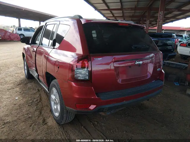 2017 Jeep Compass Latitude Fwd VIN 1C4NJCEB0HD182138 фото 3