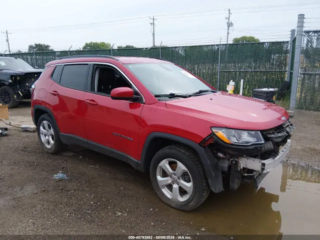 2020 Jeep Compass Latitude Fwd VIN 3C4NJCBB2LT225157 фото 1