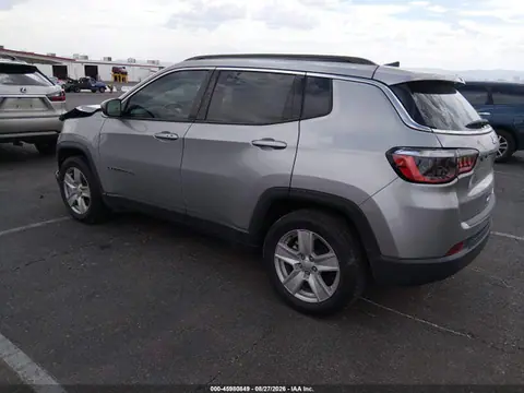 2022 Jeep Compass Latitude Fwd VIN 3C4NJCBB8NT156171 фото 3