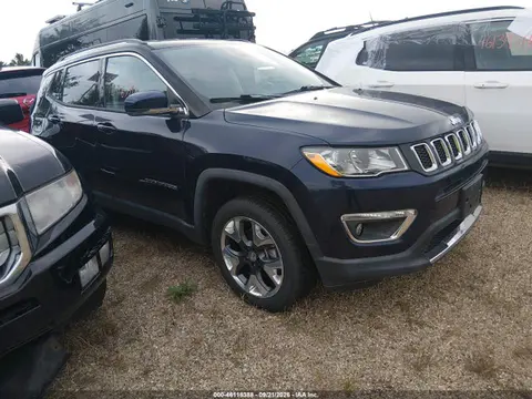 3C4NJDCB3KT695295 — 2019 Jeep Compass Limited 4X4, Левый бок (Left Side), фото до ремонта