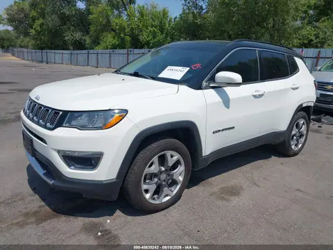 2021 Jeep Compass Limited 4x4 VIN 3C4NJDCB6MT586154 фото 2