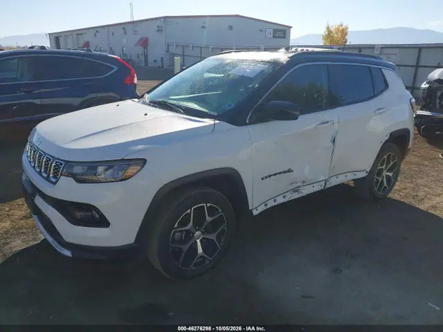 2024 Jeep Compass Limited 4x4 VIN 3C4NJDCNXRT117070 фото 2