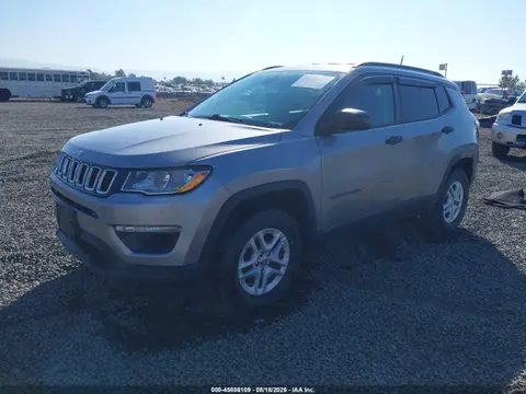 2018 Jeep Compass Sport 4x4 VIN 3C4NJDAB9JT132088 фото 2