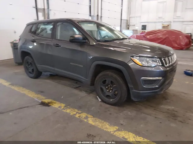 2019 Jeep Compass Sport 4x4 VIN 3C4NJDAB8KT850653 фото 1