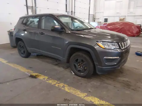 2019 Jeep Compass Sport 4x4 VIN 3C4NJDAB8KT850653 фото 1