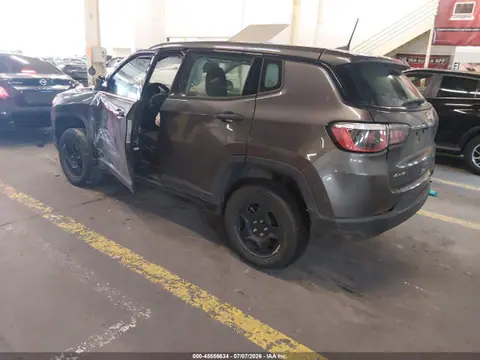 2019 Jeep Compass Sport 4x4 VIN 3C4NJDAB8KT850653 фото 3