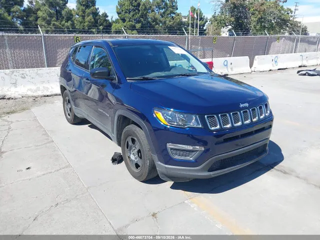 2018 Jeep Compass Sport Fwd VIN 3C4NJCAB7JT489716 фото 1