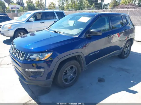 2018 Jeep Compass Sport Fwd VIN 3C4NJCAB7JT489716 фото 2