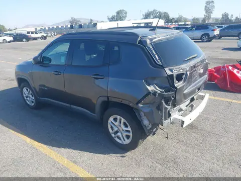 2018 Jeep Compass Sport Fwd VIN 3C4NJCAB2JT254883 фото 3