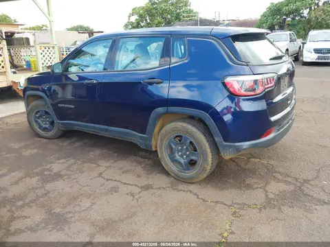 2019 Jeep Compass Sport Fwd VIN 3C4NJCAB0KT638811 фото 3