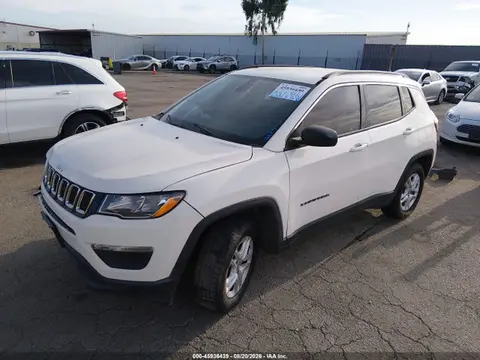 2019 Jeep Compass Sport Fwd VIN 3C4NJCAB8KT614661 фото 2