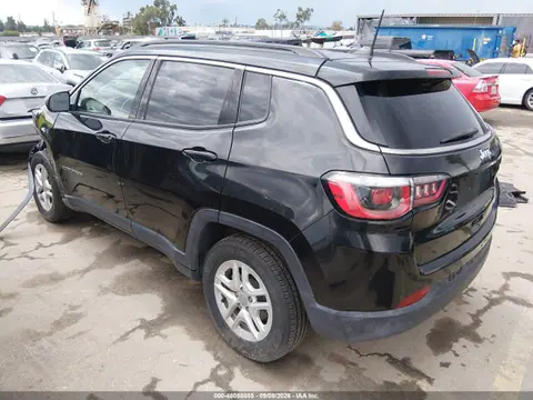 2019 Jeep Compass Sport Fwd VIN 3C4NJCAB8KT743922 фото 3