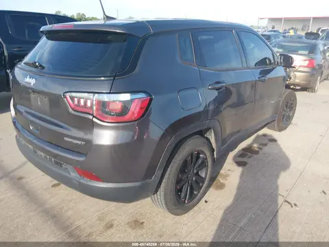 2020 Jeep Compass Sport Fwd VIN 3C4NJCAB8LT117952 фото 4