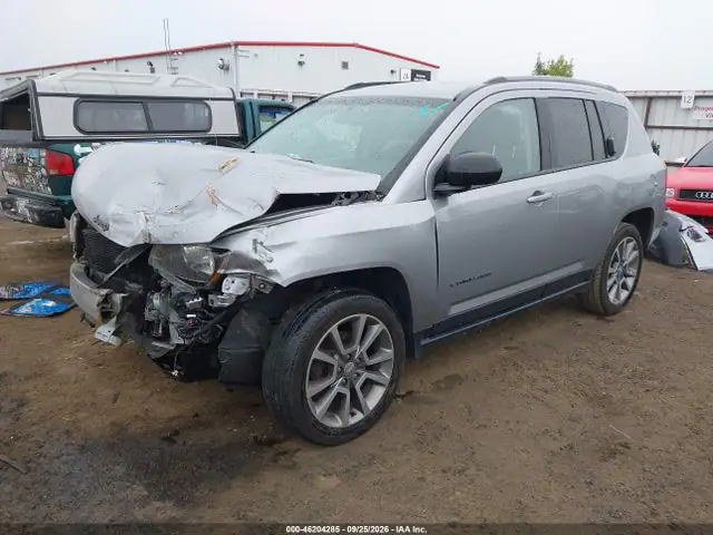 2016 Jeep Compass Sport Se Pkg VIN 1C4NJDBB9GD587729 фото 2