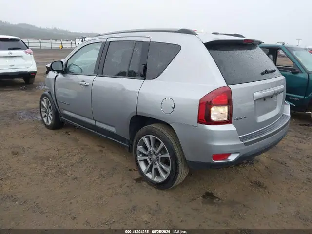 2016 Jeep Compass Sport Se Pkg VIN 1C4NJDBB9GD587729 фото 3