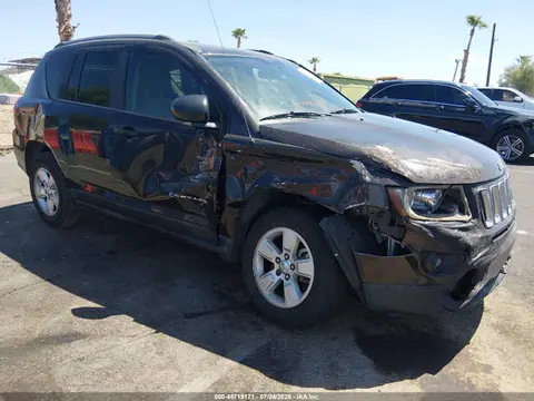 1C4NJCBA1ED830500 — 2014 Jeep Compass Sport, Передняя часть справа (Right Front), фото до ремонта