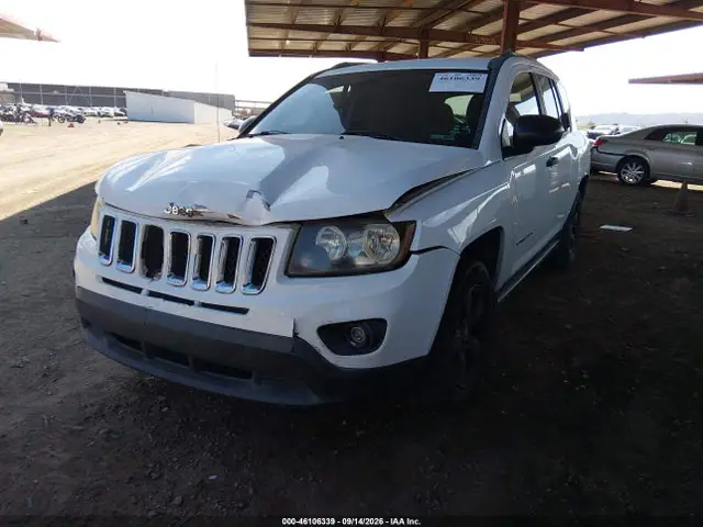 1C4NJCBA9ED552851 — 2014 Jeep Compass Sport, фото 2 с аукциона IAAI 29.09.2026, Передняя часть