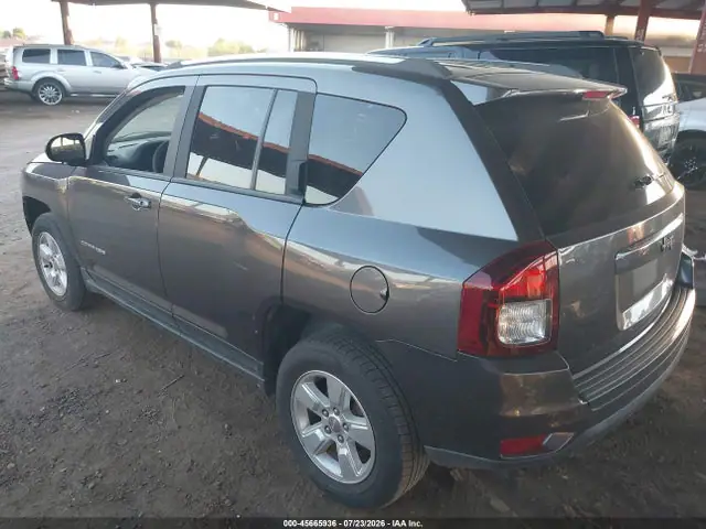 1C4NJCBA7FD124472 — 2015 Jeep Compass Sport, фото 3 с аукциона IAAI 29.09.2026, Передняя часть