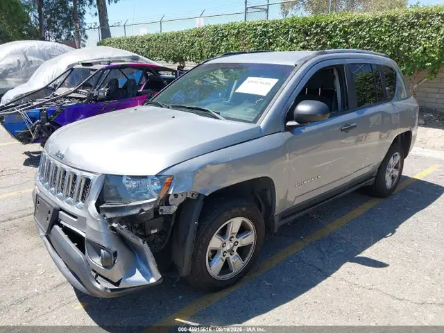 1C4NJCBB3GD785071 — 2016 Jeep Compass Sport, фото 2 с аукциона IAAI 13.10.2026, Передняя часть